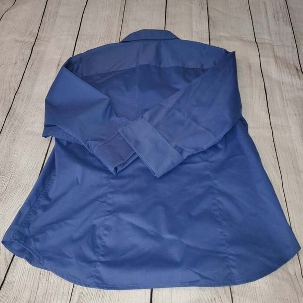 Edwards Blue Collared Button Down - Picture 8 of 8